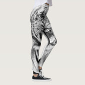 Big Cat-modellen: Mad Tigers 01-04 Leggings (Rechts)
