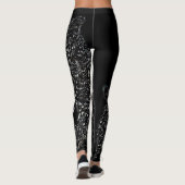 Big Cat-modellen: Magnified Snow Leopard & Cub 01- Leggings (Achterkant)