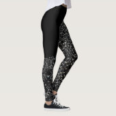 Big Cat-modellen: Magnified Snow Leopard & Cub 01- Leggings (Rechts)