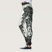 Big Cat Models: Vergrote Sneeuwluipaard & Welp 01- Leggings (Links)