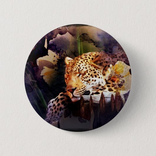 Big Cat Ronde Button 5,7 Cm (Voorkant)