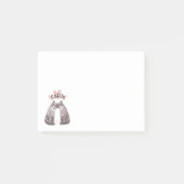 Big Cat Snuggable Voeg Jouw naam toe Post-it® Notes (Voorkant)