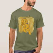 Big Cat Tiger Art Wildlife Conservation T-shirt (Voorkant)