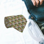 Big Cat Tiger Pattern Stropdas<br><div class="desc">Dress in stijl met dit stijlvolle stropdas dat het foto-afbeelding van een groot katte Sumatran Tiger-gezicht bevat dat in een herhalend patroon wordt afgedrukt.</div>