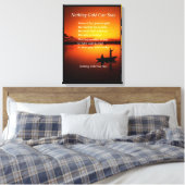 Big Catch Canvas Afdruk (Insitu (Slaapkamer))