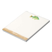 Big Catch Illustrated Fish Notepad Notitieblok (Linkerzijde)