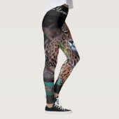 Big Cats Aangepaste Leggings: Jaguar Leggings (Rechts)
