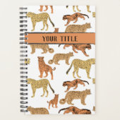Big Cats gepersonaliseerd Planner (Voorkant)
