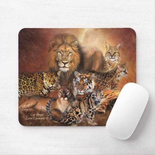 Big Cats Mousepad Muismat (Met muis)