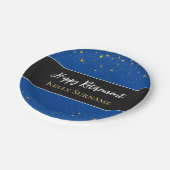 Big Celebration! Gelukkig feest Papieren Bordje (Gekanteld)