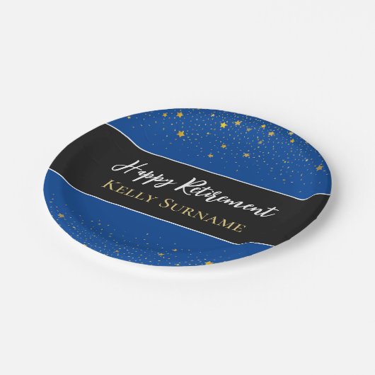 Big Celebration! Gelukkig feest Papieren Bordje (Gekanteld)