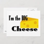 Big Cheese Briefkaart (Voorkant / Achterkant)