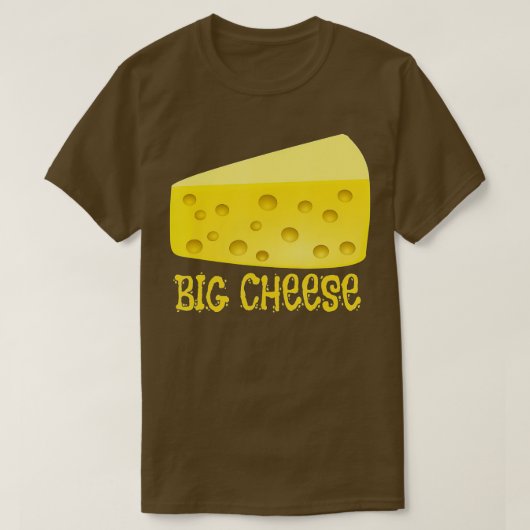 Big Cheese CEO Boss Leader Eigenaar grappig cadeau T-shirt (Design voorkant)