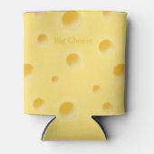 Big Cheese Holey Swiss Cheese Persoonlijk Blikjeskoeler (Voorkant)