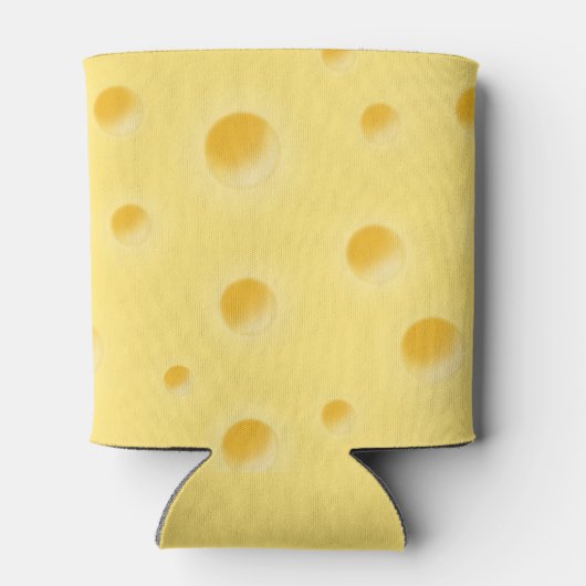 Big Cheese Holey Swiss Cheese Persoonlijk Blikjeskoeler (Achterkant)