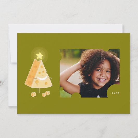 Big Cheese Kaart voor kerstmis (Voorkant)