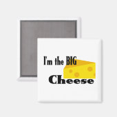 Big Cheese Magneet (Voorkant / Achterkant)