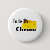 Big Cheese Ronde Button 5,7 Cm (Voorkant)