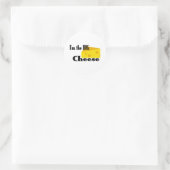 Big Cheese Ronde Sticker (Tas)