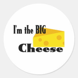 Big Cheese Ronde Sticker
