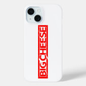 Big Cheese Stamp Case-Mate iPhone Case (Achterkant)