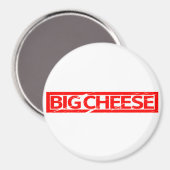 Big Cheese Stamp Magneet (Voorkant / Achterkant)