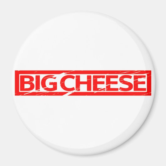 Big Cheese Stamp Magneet (Voorkant)