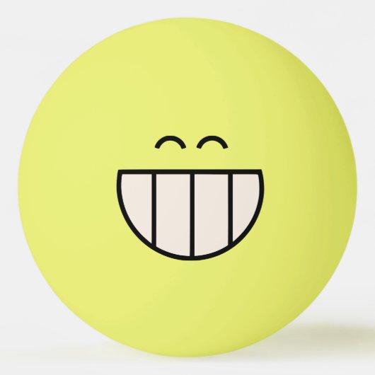 Big Cheesy Grin Ping Pong Ball (Voorkant)