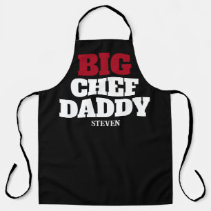 Big Chef Dad Funny Quote Personalized Grilling Schort