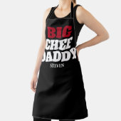 Big Chef Dad Funny Quote Personalized Grilling Schort (Insitu)