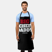 Big Chef Dad Funny Quote Personalized Grilling Schort (Gedragen)