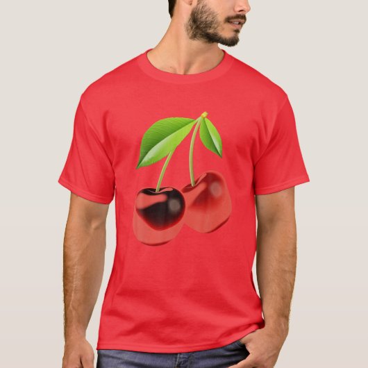 Big Cherry Costume Geweldige T-shirt (Voorkant)