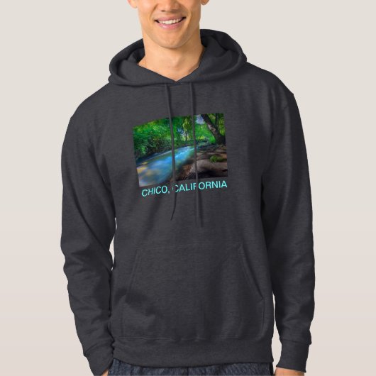 Big Chico Creek, Chico, California Hoodie (Voorkant)