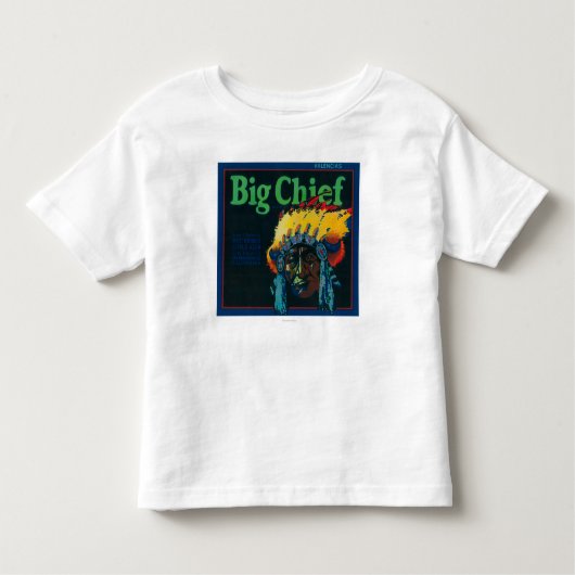 Big Chief Oranje LabelOntario, CA Kinder Shirts (Voorkant)