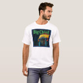 Big Chief Oranje LabelOntario, CA T-shirt (Voorkant volledig)