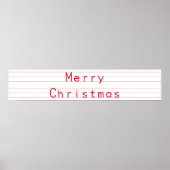 Big Chief Writing Tablet Poster (Voorkant)