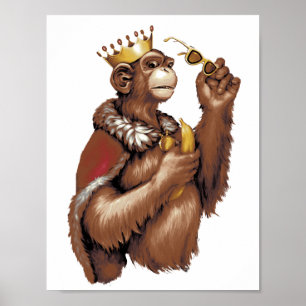 Big Chimpin Poster