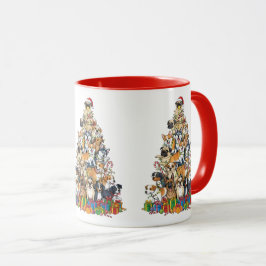 Big Christmas Dog Tree – Festive Pup Mok