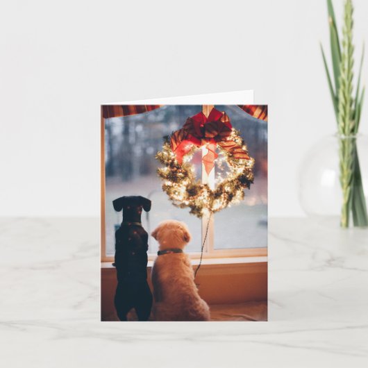 Big Christmas Swap Cards Feestdagen Kaart (Voorkant)