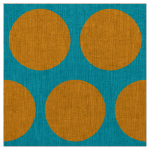 Big Circle Polka Dot Pattern Stof