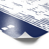 Big City Night Lights stadsgezicht skyline Foto Afdruk (Hoek)