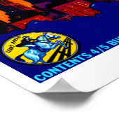 Big City Pears Poster (Hoek)