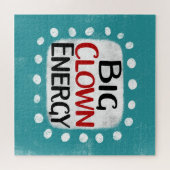Big Clown Energy Jigsaw Puzzel (Horizontaal)