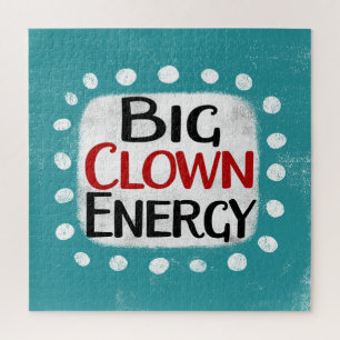 Big Clown Energy Jigsaw Puzzel