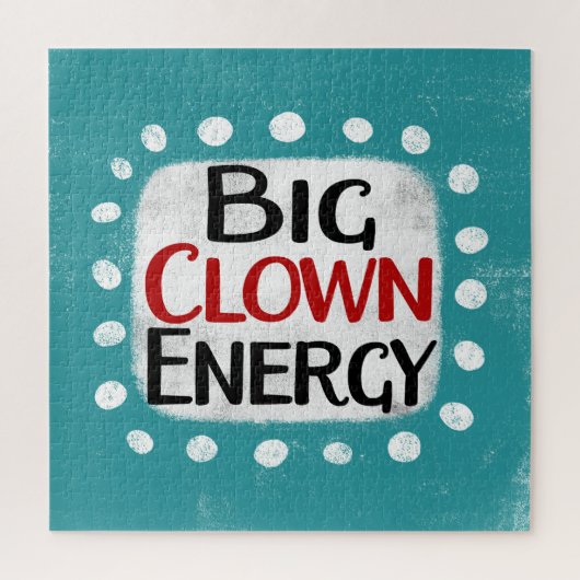 Big Clown Energy Jigsaw Puzzel (Verticaal)