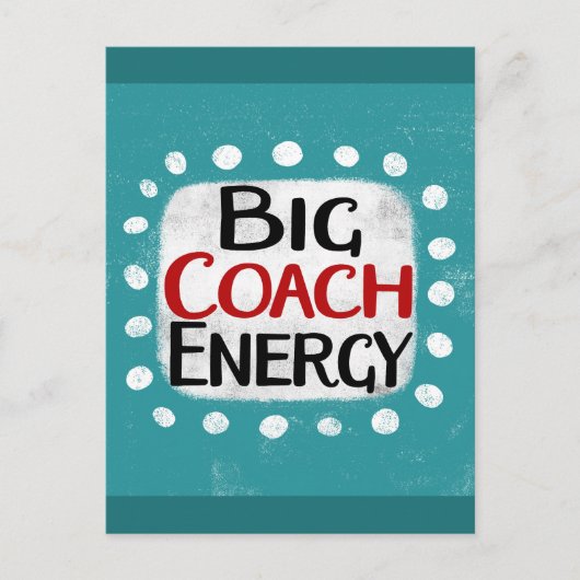 Big Coach Energie Briefkaart (Voorkant)