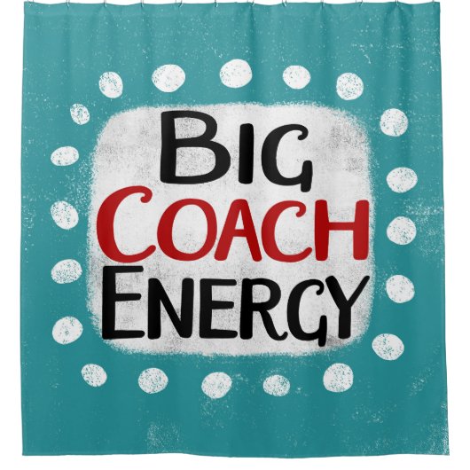 Big Coach Energie Douchegordijn (Voorkant)