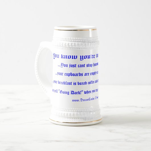 Big Coffee Mok (Voorkant links)