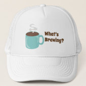 Big Coffee Mok en Slogan Trucker Pet (Voorkant)