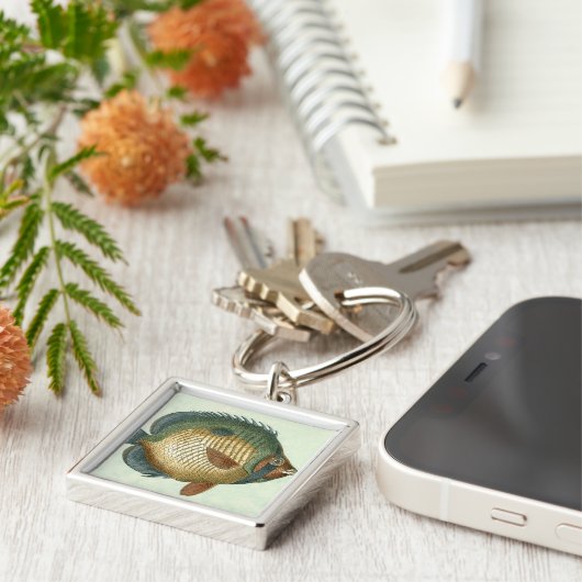 Big Colorful Fish Sleutelhanger (Zijkant)